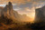 Looking Down Yosemite Valley, Albert Bierstadt (20X30)