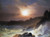 Sunrise Maine Coast, Fredrick Edwin Church (16X21.5)
