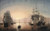 Boston Harbor at Sunset, Fitz Hugh Lane (18X29.25)