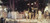 Fine Art Prints Lord Leighton's "Daphnephoria", a 14x30 inch artwork depicting a group of people in ancient attire gathered in a wooded area, led by Fredric.