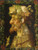 Fine Art Prints Autumn by Giuseppe Arcimboldo, 16x21, a surreal portrait composed of fruits and vegetables forming a man's face and torso in a floral frame.
