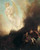 Fine Art Prints A Cloud with a Silver Lining by Hicks, 16x20 inches, angel emerging from clouds above seated figures, soft, ethereal colors, classic art.