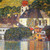 Church in Unterach at the Attersee, Klimt (22x22)
