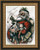 Merry Old Santa Claus, Thomas Nast, framed