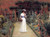 Lady in the Garden, Edmund Blair Leighton (16.2X22)