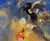 Black Pegasus, Odilon Redon (18X22)