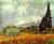 Wheat Fields with CypressVincent van Gogh