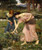 Gather Ye Rosebuds-1909, Waterhouse (16X19)