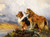 Two Collies Above a Lake, Wright Barker (22X30)