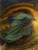Fine Art Prints Sower of Systems, George Frederic Watts, 38, green dress, abstract figure with golden halo, dynamic brushstrokes, oil on canvas, mystical scene.