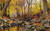 Autumn Day in the Forest, Peder Mork Monsted (12.5" x 20")