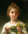 The Mimosa Flower, Bouguereau (22x26.5)