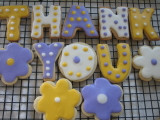 Letter Sugar Cookies