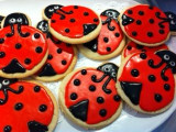 Lady Bug Sugar Cookies