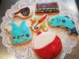 Fishing Sugar Cookies