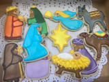 Nativity Sugar Cookies