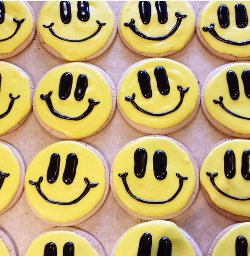 Happy Face Sugar Cookies