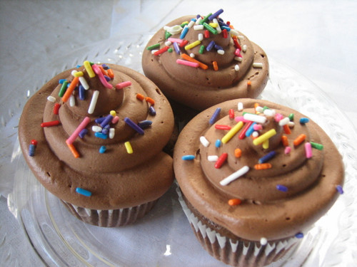 Chocolate Cupcakes with Chocolate Buttercream