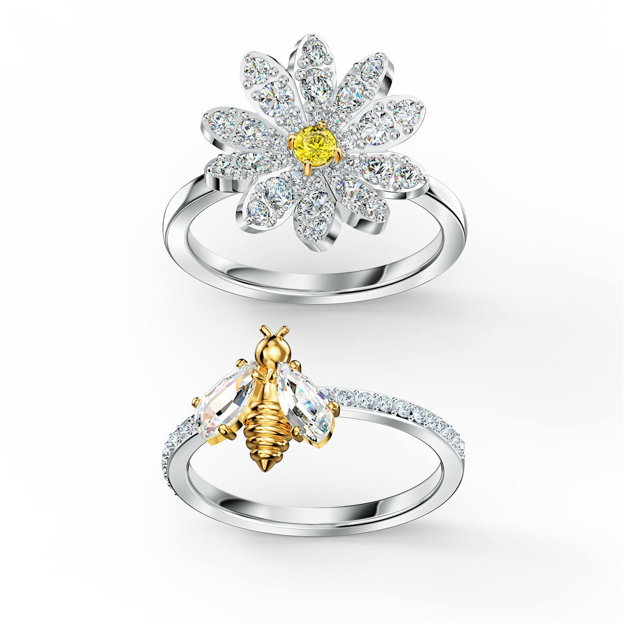 Eternal Flower Ring Set Size 58