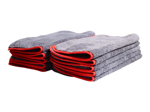 Super drying towel, microfiber 400 gsm, Grey. 60x60 cm.