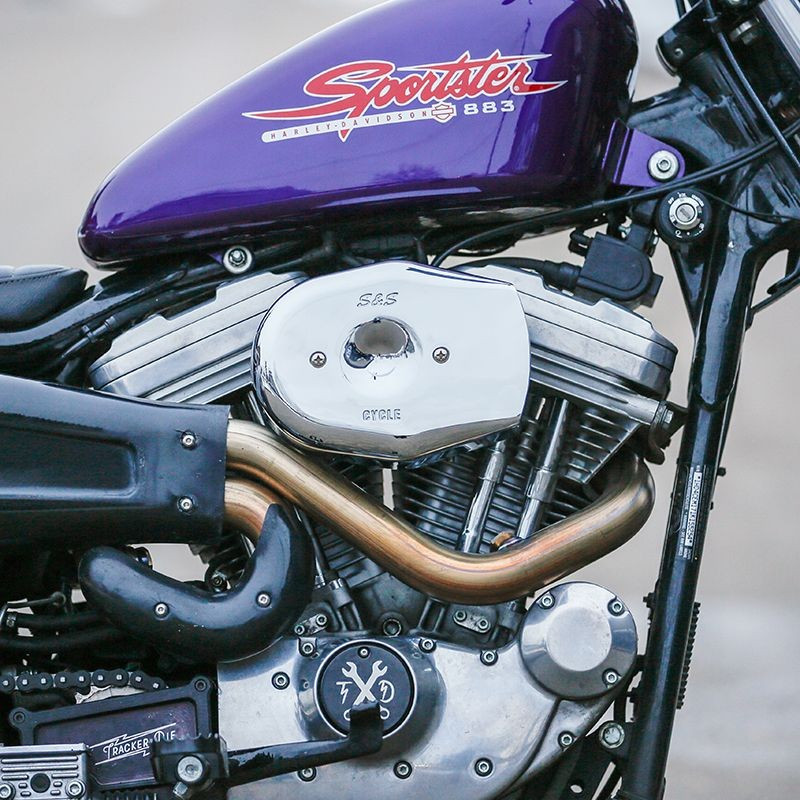 Tribute Air Cleaner Cover in Chrome for all Stealth Applications