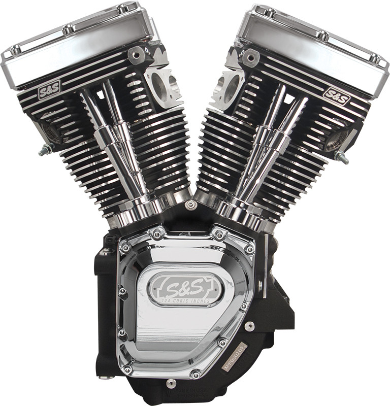 T124 Long Block Engine for 1999-2006 (except 2006 Dyna®) with 640 Cam - Silver