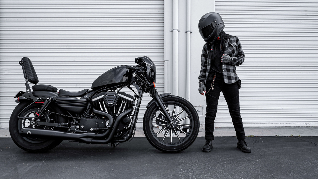 SUPERSTREET 2-1 for 2007–2013 SPORTSTER® MODELS–Black