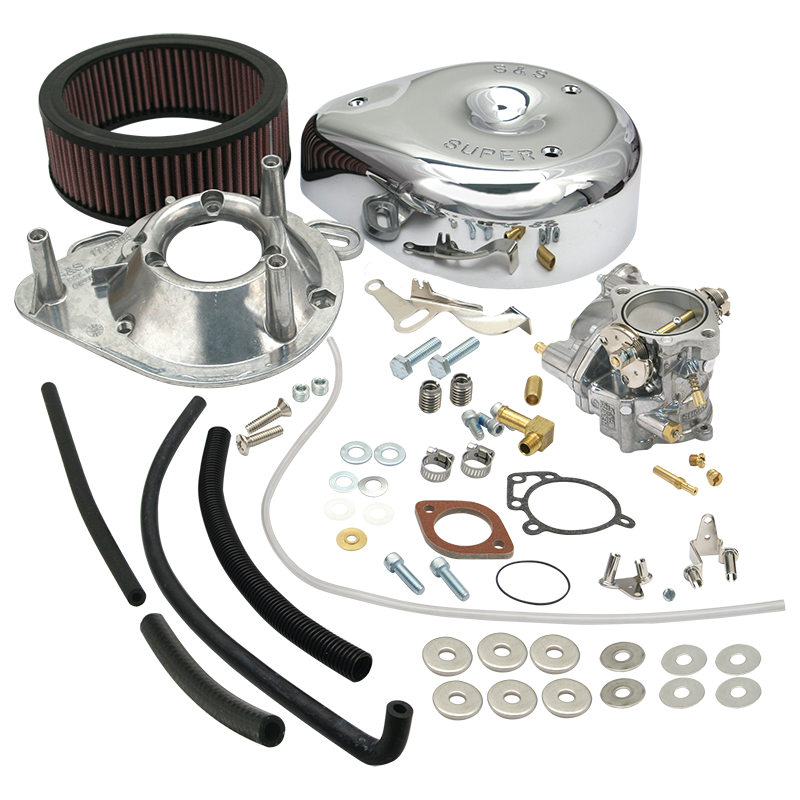 Super E Carburetor Kit for 1984-'92 Big Twin and 1986-'90 HD