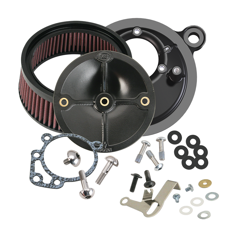 S&S® Stealth Air Cleaner Kit for 1999-'06 HD® Big Twins With S&S