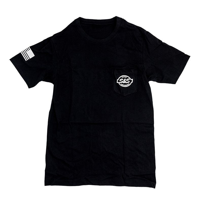 S&S Cycle Race Logo Pocket T-Shirt