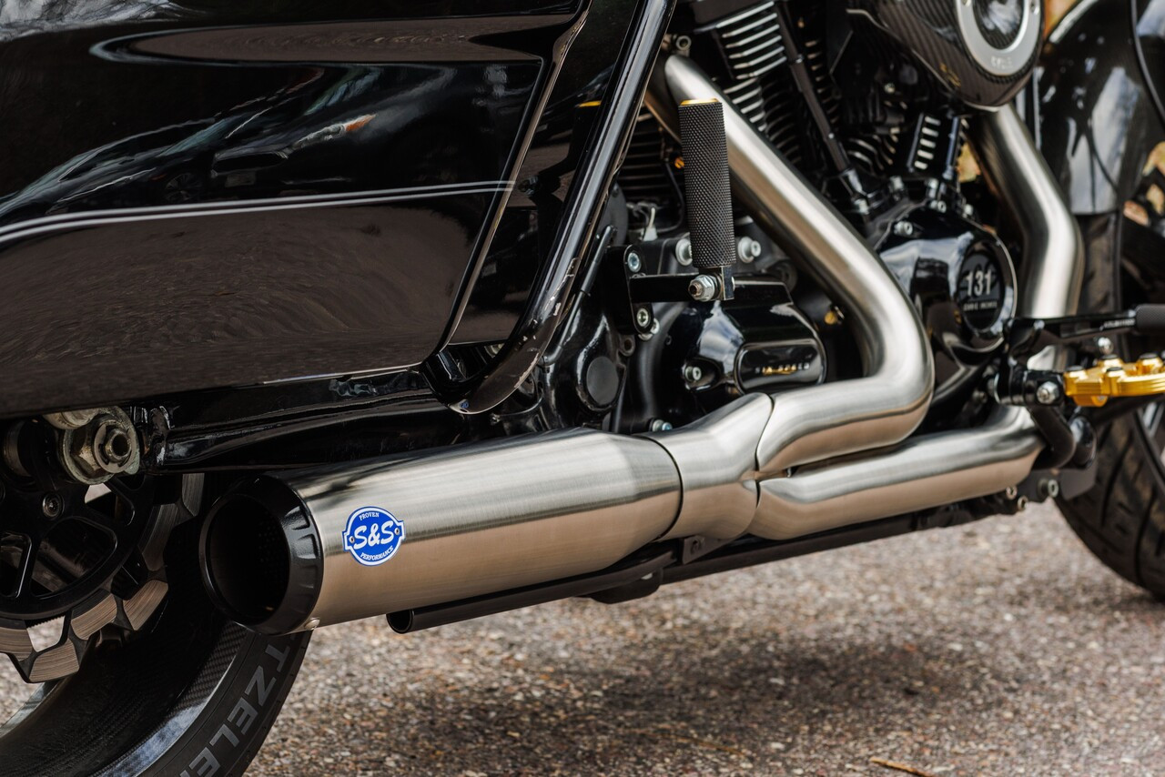 Qualifier 2-1 50 State Exhaust System for M8 Touring Models