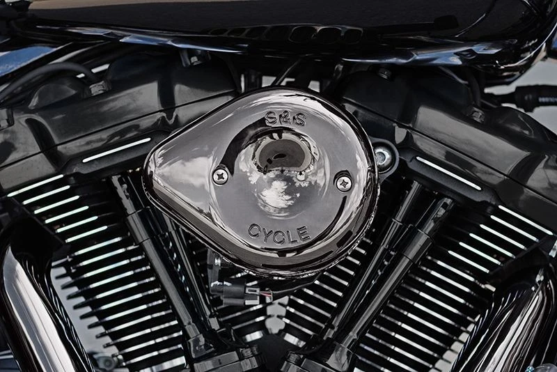 Lava Chrome Stealth Mini Teardrop Air Cleaner Kit for 2017-2023 M8 Models