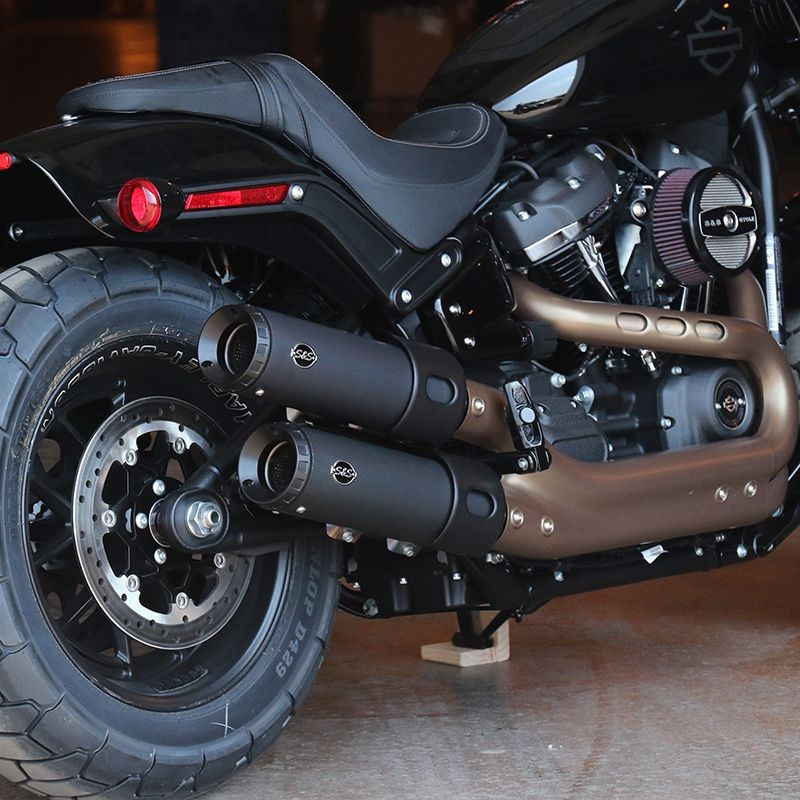GRAND NATIONAL®SLIP-ONS for M8 FAT BOB®MODELS–Black