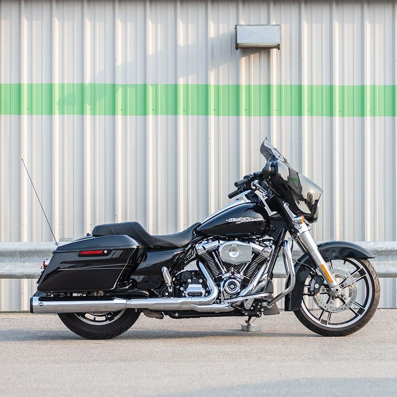 S&S GNX スリップオンマフラー ブラック ハーレーツーリング M8用 GNX SLIP-ONS for M8 TOURING MODELS—Chrome