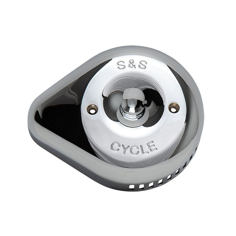 Chrome Stealth Slasher Teardrop Air Cleaner Cover