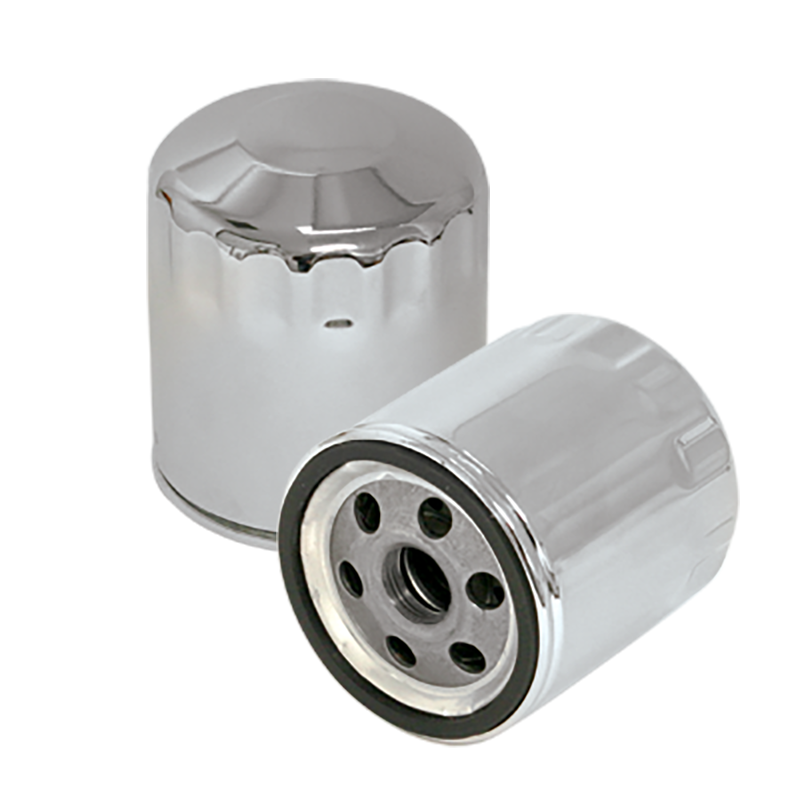Chrome Oil Filters for HD® Sportster®, HD® Evolution®, and Shovelhead Models