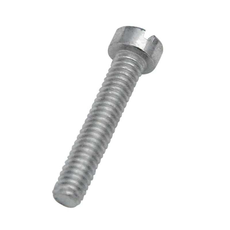 8-32 X 7/8" Zinc-Plated Steel Slotted Flat Head Screw
