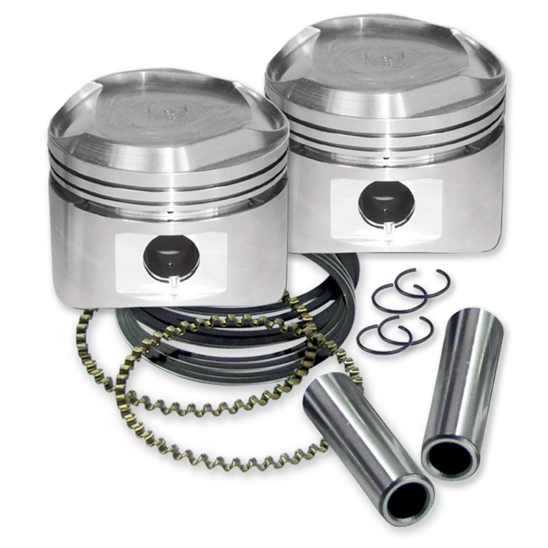 80" Pistons for 1984-'99 HD® Big Twins W/ Super Stock Heads - +.020"