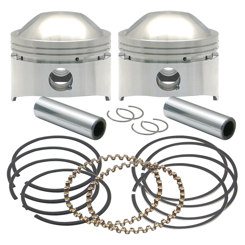 3-1/2",+.020", 80" HC Forged Pistons for 1978-'84 HD® OHV Engines
