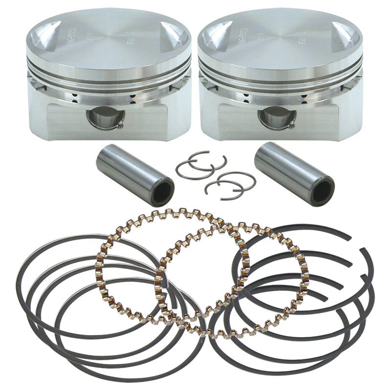 31/2" Bore Forged Stroker Piston Kits For Stock Heads Or S&S Performance Replacement Heads - STD