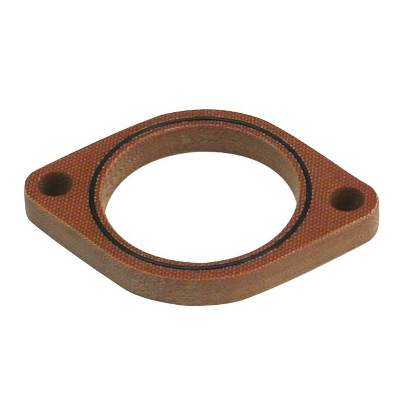 2 1/16" X 3/8" Manifold Insulator Block with O-Ring for Super G Carburetors