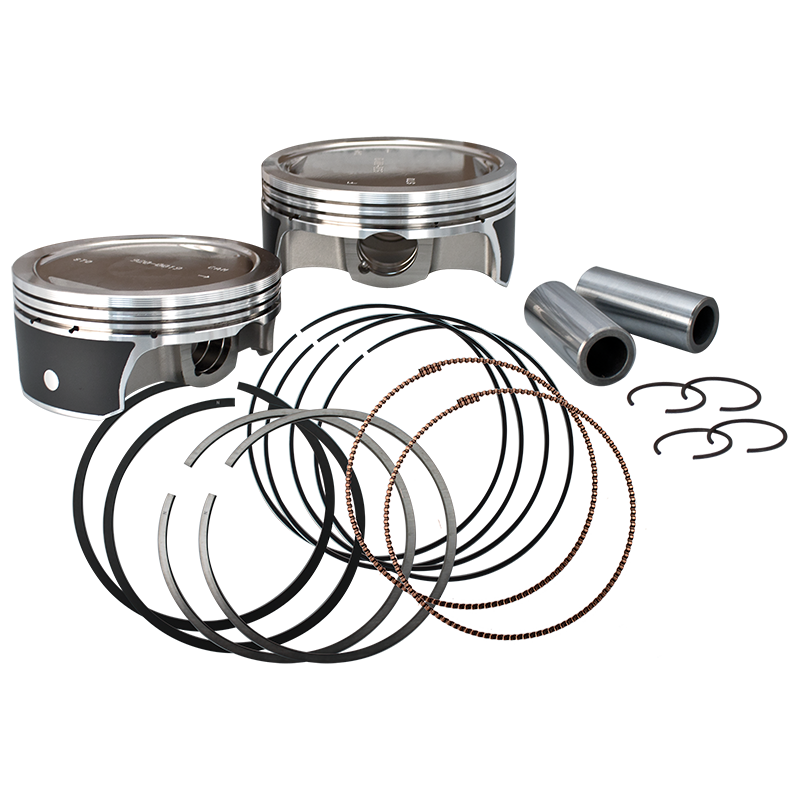 S&S® 4 1/8" Bore Forged Piston Kit For 1984-'16 Hot Set Up Kit®, 920-0046