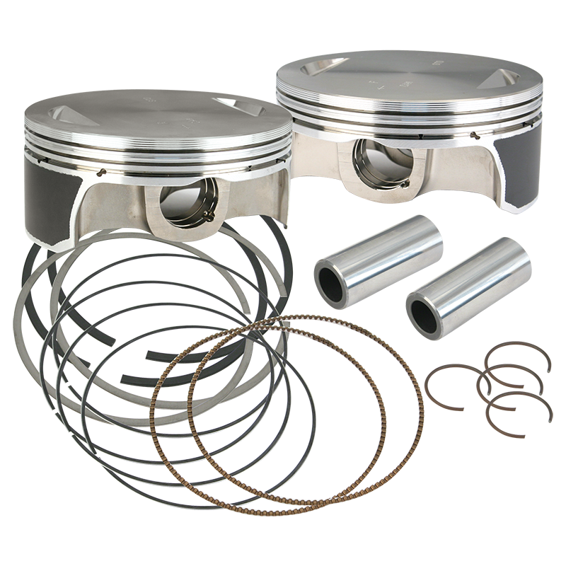 S&S® 41/8" Bore Forged Piston Kits For 1984-'16 Hot Set Up Kits®