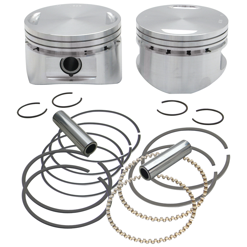 Forged 3 5/8" Bore Piston Kits for 1984-'99 HD® Big Twins 88", 93", & 98" Stock Style Heads, 92-1902