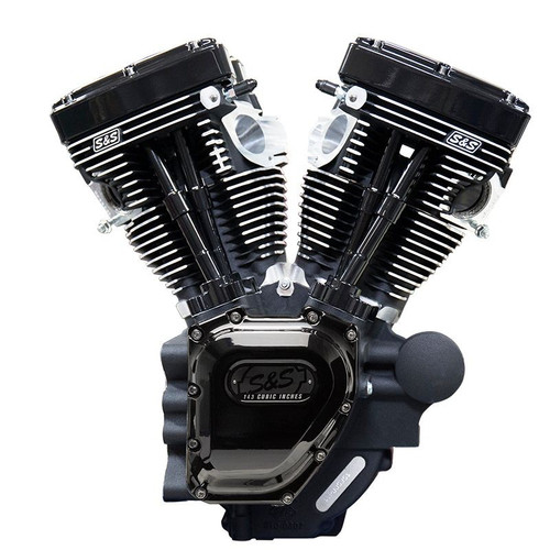 T143 Black Edition Longblock Engine for Select 2007-'16 HD® Twin Cam 96®, 103®, 110® Models - 635 GPE Cams T143 Black Edition Longblock Engine for Select 2007-'16 HD® Twin Cam 96®, 103®, 110® Models - 635 GPE Cams