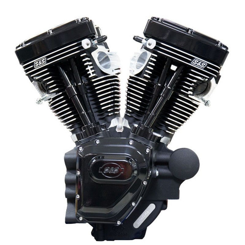 T124LC Black Edition Longblock Engine for Select 2007-'16 HD® Twin Cam 96®, 103®, 110® Models - 585 GE Cams T124LC Black Edition Longblock Engine for Select 2007-'16 HD® Twin Cam 96®, 103®, 110® Models - 585 GE Cams