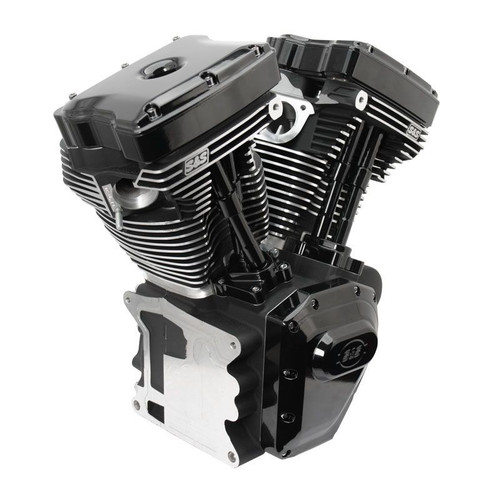 T111 Black Edition Longblock Engine for Select 1999-'06 HD® Twin Cam 88®, 95®, 103® Models - 585 GE Cams T111 Black Edition Longblock Engine for Select 1999-'06 HD® Twin Cam 88®, 95®, 103® Models - 585 GE Cams