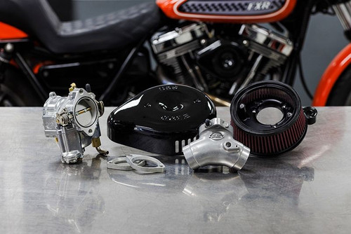 Super G Carburetor and Stealth Air Cleaner Kit, with Chrome