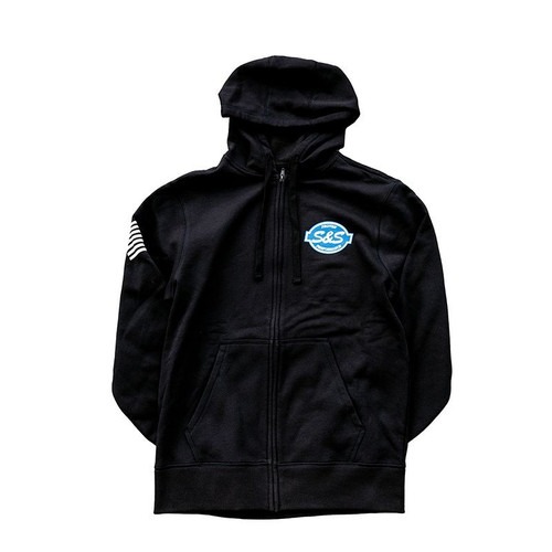 S&S Cycle® Zip-Up Logo Hoodie S&S Cycle® Zip-Up Logo Hoodie
