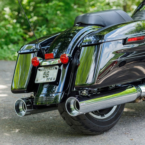 Shop By Category - Exhaust - Mk45 Touring Mufflers - S&S Cycle